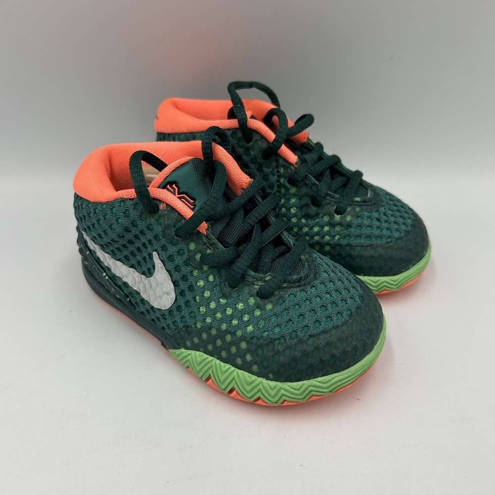 Kyrie Irving Saturdays Grape/Lemon/Frost Toddler Size 5C Sneakers‎